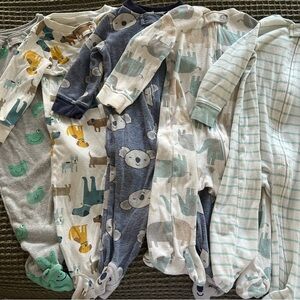 5 footies from Carters